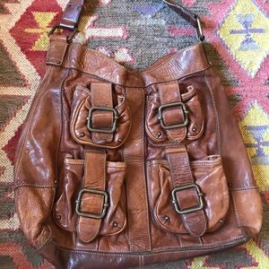 Banana Republic Leather Shoulder Bag